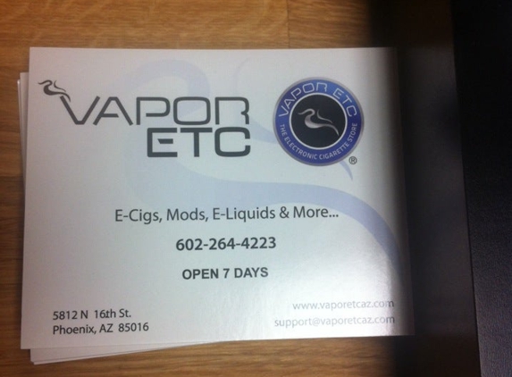 Vapor Etc - Phoenix, AZ