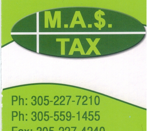 Mas Tax & Accounting Service Inc - Miami, FL. http://ada.tax