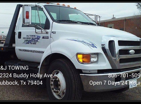 A&J TOWING - Lubbock, TX