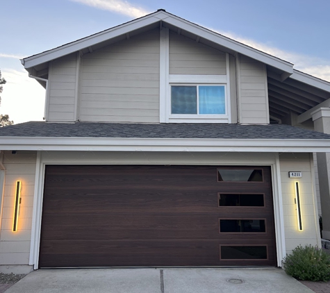 Reliable Garage Door - Pleasant Hill, CA. Modern Dark Oak