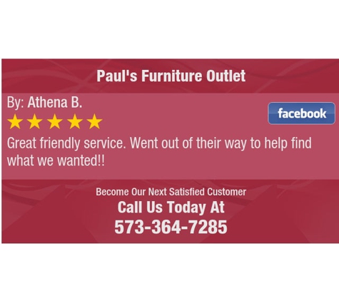 Paul's Furniture Outlet - Rolla, MO