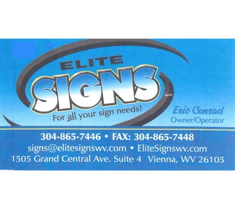 Elite Signs LLC - Vienna, WV