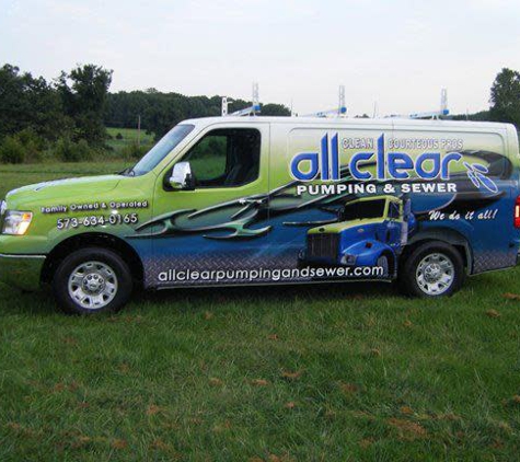 All Clear Pumping & Sewer - Jefferson City, MO