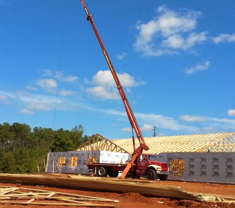 Alta Services LLC - Piedmont, AL. Trusses on a large complex