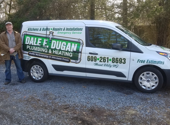 Dale E. Dugan Plumbing and Heating llc NJ Lic #7630 - Mount Holly, NJ