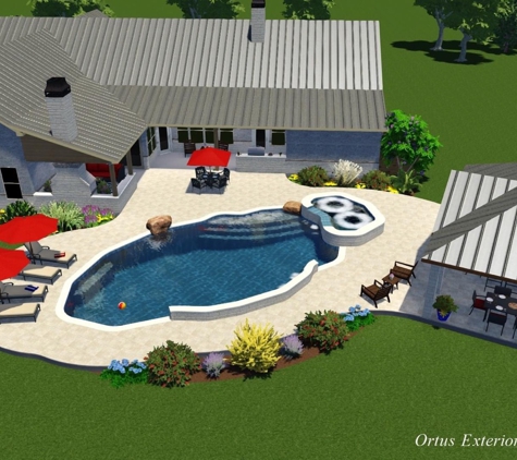 Ortus Exteriors - Plano, TX. 3D design helps you envision your project