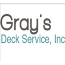 Gray's Deck Service Inc - Pressure Washing Equipment & Services