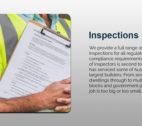 GMA Certification Group - Nerang, QLD. Inspections