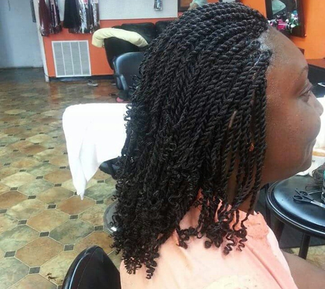 Lima African Hair Braiding - Decatur, GA. Kinki twist