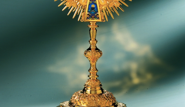 Southern Liturgicals - Lafayette, LA. Monstrance and tabor