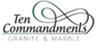 Ten Commandments Granite & Marble Logo