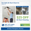 Eco Safe Air Duct Cleaning Plano TX gallery