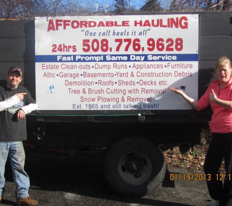 Cape Cod Affordable Hauling - Buzzards Bay, MA