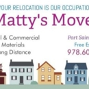 Matty's Movers - Moving Services-Labor & Materials
