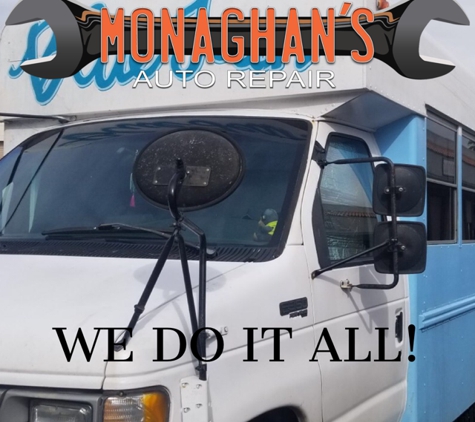 Monaghan's Auto Repair - Las Vegas, NV. At Monaghan's Auto Repair, we work on all makes and models so bring your school bus in!! 

http://www.monaghanautorepair.com/Mechanic
