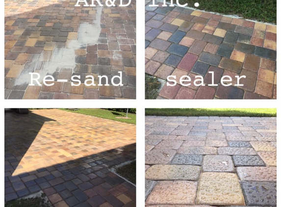 AR&D Inc. Pressure Cleaning - Southwest Ranches, FL. Paver Sealing