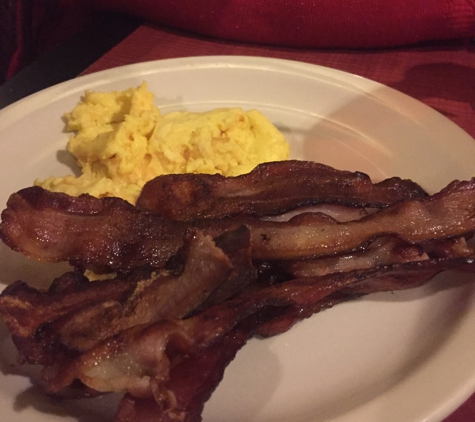 The Original Pancake House - Jean, NV. Bacon lovers plate