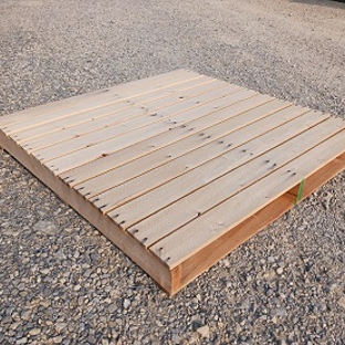 Blackberry Pallet LLC - Christiansburg, VA. 45 x 45 solid top 2way