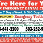 Emergency Tooth Doctor Downtown