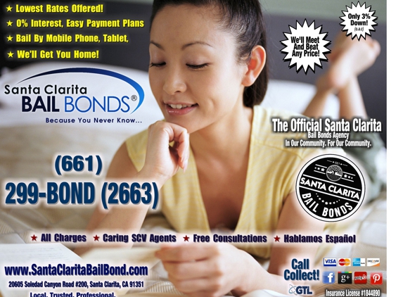 Santa Clarita Bail Bonds - Canyon Country, CA