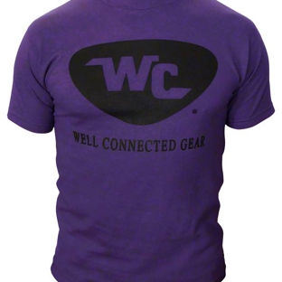 Well Connected Gear - Beverly Hills, CA. BIG WC LOGO PURPLE AND BLACK
25.00
STYLE # WCGBL-008