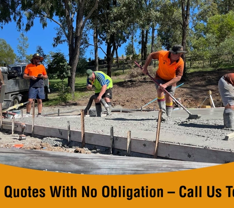 GTS Concreting. Free Quotes With No Obligation – Call Us Today