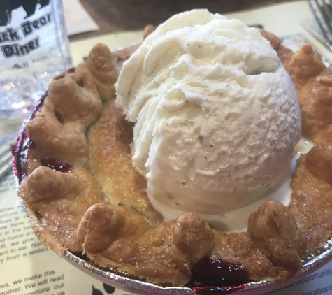 Black Bear Diner - Saint Charles, MO. Best Blk berry cobbler ever and amazing ice cream. Super huge!