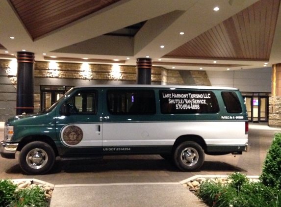 Lake Harmony Turismo - Albrightsville, PA. Van service to casino.