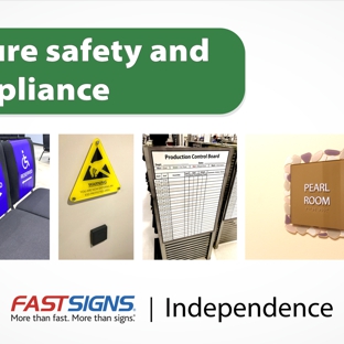 FASTSIGNS - Charlotte, NC. FASTSIGNS safety and compliance signage