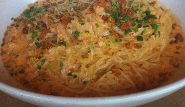 Osteria La Buca - Los Angeles, CA. Crab angel hair pasta