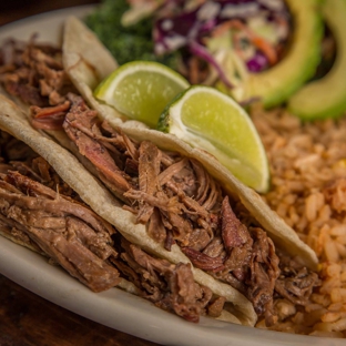 Mexican Inn Cafe - Fort Worth, TX. Smoked Brisket Tacos