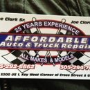 Affordable Auto and Truck Repair - Automobile Body Repairing & Painting
