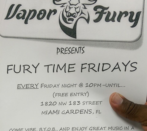 Vapor Fury the Lounge - Miami Gardens, FL