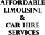 Affordable Limousine & Car Hire Services - Limousine & Car Hire Services - Chauffeur Driven