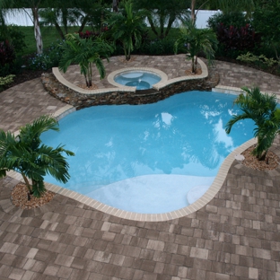 Beck's Nursery, Landscape & Pavers - Port Orange, FL. Pool Deck Pavers and Landscaping