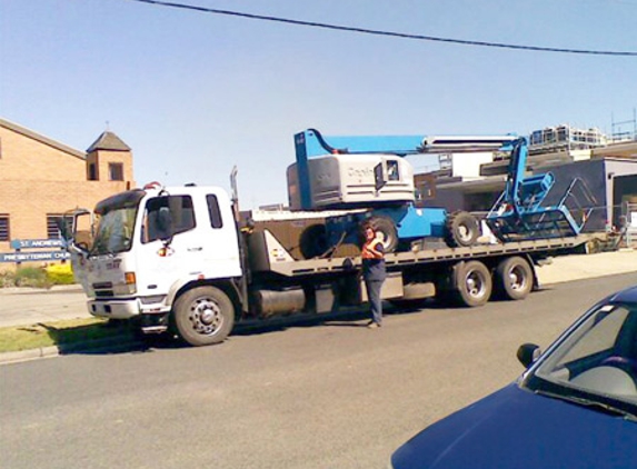 Sherritt & Sons Tilt Tray Crane Trucks & Float Hire. 1