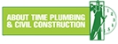 About Time Plumbing Logo