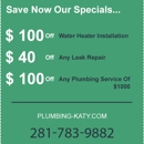 Plumbing Katy - Plumbers