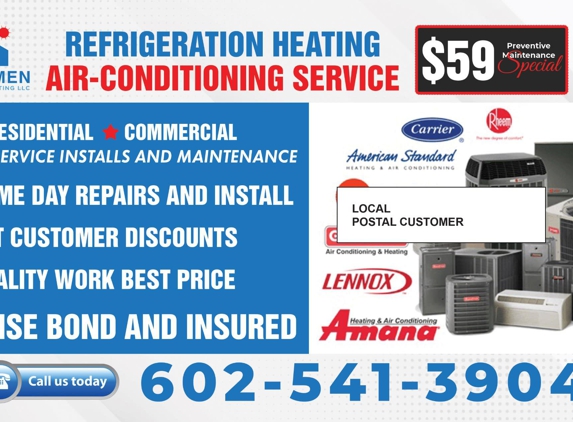 GOOD MEN COOLING AND HEATING SERVICES - Peoria, AZ