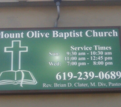 Mt Olive Baptist Church - San Diego, CA