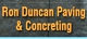 Ron Duncan Paving & Concreting Logo