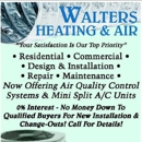 Walter Heating & Air - Heating Contractors & Specialties