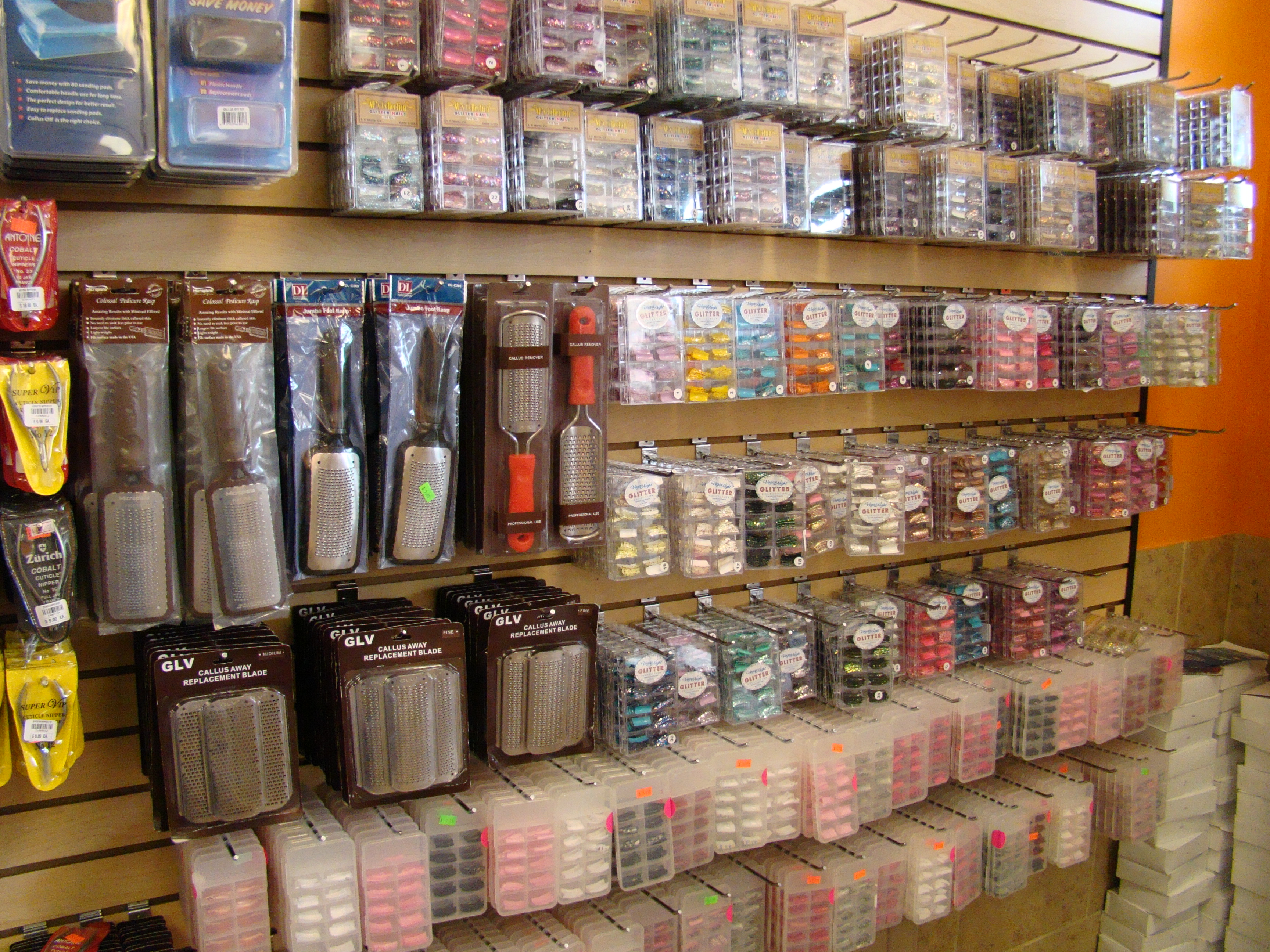 nail supply store
