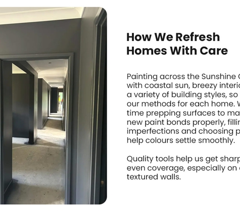 Allman's Painting Sunshine Coast - Noosaville, QLD. How We Refresh Homes With Care