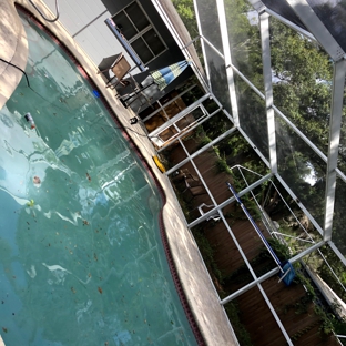 Danas rescreen and pressure wash - Palmetto, FL. After photos of pressure wash pool deck