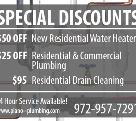 Reliable & Fast Plumbing Services - Plano, TX