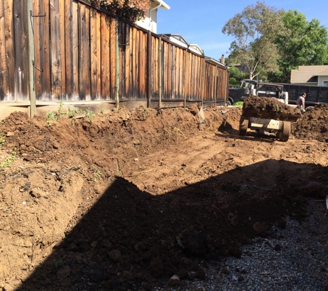 Brasmerica Hauling And demolition - Pinole, CA. Side excavation