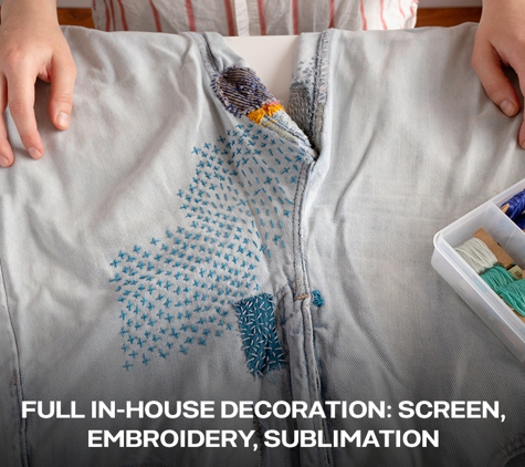 Raptor Embroidery - Kawana, QLD. Full In-House Decoration: Screen, Embroidery, Sublimation
