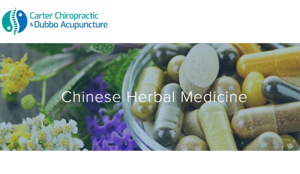 Carter Chiropractic & Dubbo Acupuncture - Dubbo, NSW. Chinese Herbal Medicine