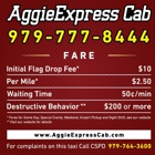 AggieExpress Cab Taxi Service